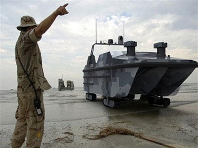 Ngạc nhiên thiết kế tàu độ lưỡng cư của Trung Quốc