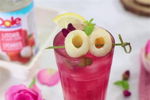 Trà vải hoa hồng, đồ uống tuyệt ngon cho mùa hè nóng bức