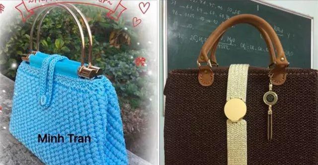 Ngả mũ với tài đan móc "đẹp như hàng hiệu" của cô giáo Hải Phòng