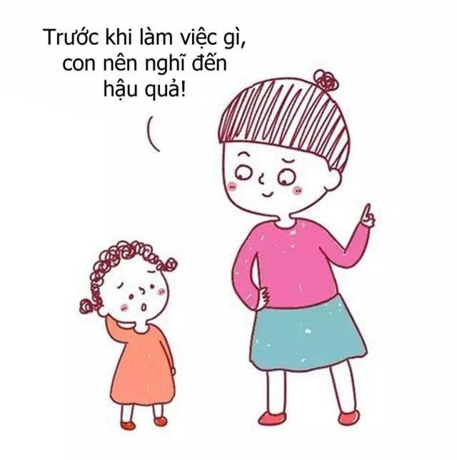 Bộ tranh hài hước về sự khác biệt giữa cách giáo dục con của cha mẹ bình thường và cha mẹ thông minh, ai xem cũng phải gật đầu đồng tình - Ảnh 14.