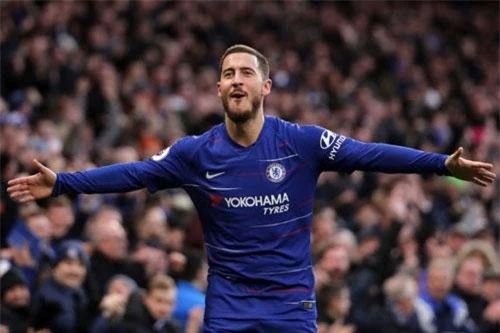 Tiền đạo: Eden Hazard (Chelsea).