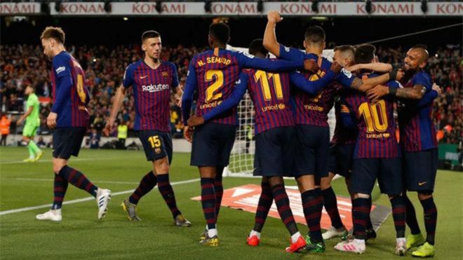 Barcelona 1-0 Levante: Barca chính thức vô địch