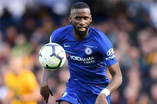 Trung vệ: Antonio Rudiger (Chelsea).