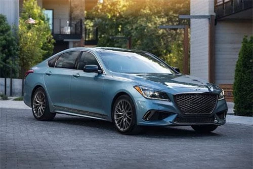 6. Genesis G80 2019 (giá khởi điểm: 42.050 USD).