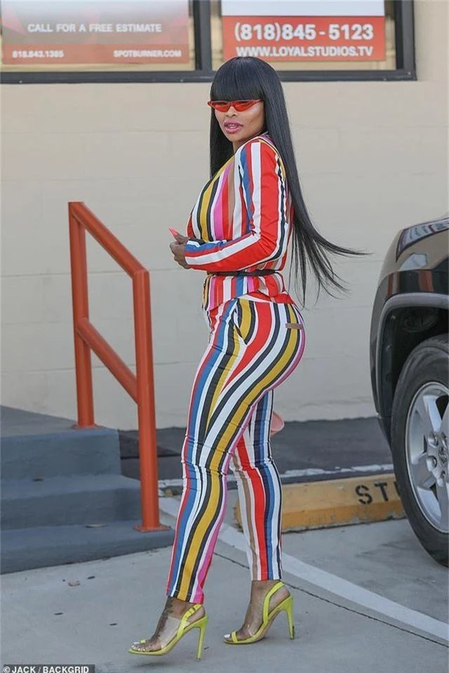 Cựu vũ nữ thoát y Blac Chyna khoe thân hình nảy nở - 2