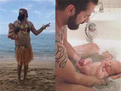 Nh&#x1EEF;ng b&#x1EE9;c &#x1EA3;nh t&#xEC;nh cha con &#x111;&#x1EB9;p v&#xE0; ch&#x1EA5;t l&#x1EEB; khi&#x1EBF;n c&#x1B0; d&#xE2;n m&#x1EA1;ng ch&#x1EC9; bi&#x1EBF;t th&#x1EA3; tim &#x1EA7;m &#x1EA7;m