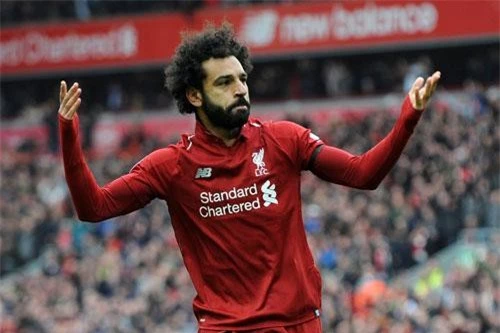 Tiền vệ trái: Mohamed Salah (Liverpool).