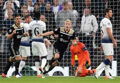 Những điểm nhấn sau chiến thắng của Ajax trên sân Tottenham