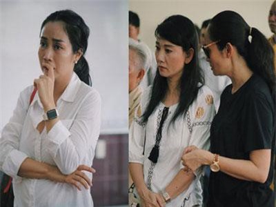 NSƯT Mỹ Uyên, Ốc Thanh Vân và nhiều đồng nghiệp đến viếng đám tang cố nghệ sĩ Lê Bình