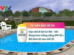 Bảo vệ da khi đi bơi trong thời tiết nắng nóng
