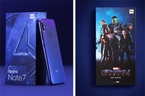 Xiaomi tung ra Redmi Note 7 & Redmi 7 phiên bản Avengers cực ngầu, giá hơn 2 triệu