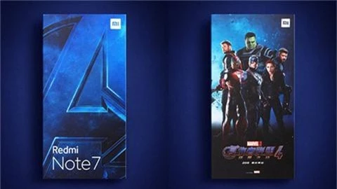 Xiaomi tung ra Redmi Note 7 & Redmi 7 phiên bản Avengers cực ngầu, giá hơn 2 triệu