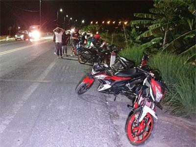 Kiên Giang: Phục kích hàng trăm quái xế "chuyên nghiệp" tụ tập đua xe trong đêm