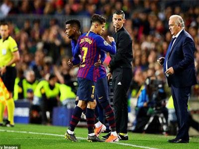 Barca thắng đậm, một ngôi sao vẫn bị cule la ó