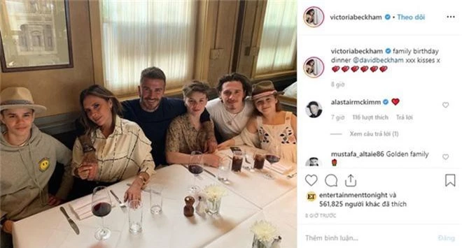 David Beckham và gia đình đón sinh nhật ấm cúng, nhan sắc xinh đẹp của bé út Harper Beckham đặc biệt gây chú ý - Ảnh 4.