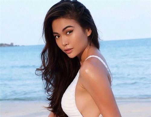 Á hậu gốc Sài Gòn phản ứng khi bị chê vòng eo quá khổ