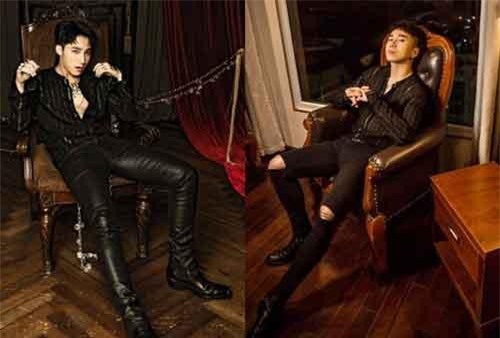 Thật trùng hợp: Karik giống Sơn Tùng M-TP như "anh em song sinh" trong một bộ ảnh, từ quần áo tới cả cách tạo dáng