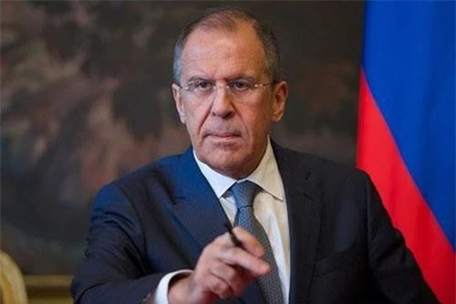 Ngoại trưởng Nga Sergei Lavrov. (Ảnh: AP).