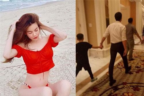 Bất ngờ lộ sở thích chung thú vị của Kim Lý và con trai Hà Hồ - bé Subeo