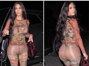 Chán khoe ngực khủng, Kim Kardashian quay lại khoe "siêu vòng 3" trứ danh xem dân tình có trầm trồ?