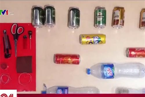 'Độc, lạ' với những phế thải được biến thành 'vàng mười'