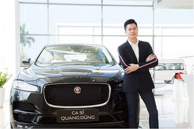 Quang Dũng tậu SUV hạng sang Jaguar F-Pace tiền tỷ