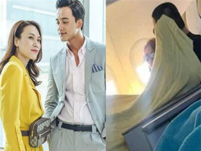 Mỹ Tâm – Mai Tài Phến bị bắt gặp đi du lịch cùng nhau, đắp chung chăn cực tình tứ trên máy bay?
