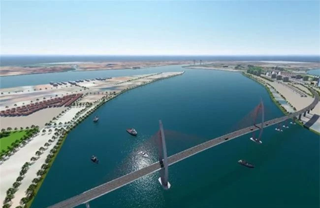 Phối cảnh dự án cầu vượt biển nối huyện Cần Giờ (TPHCM) với TP Vũng Tàu (Bà Rịa - Vũng Tàu) dài 12km (ảnh TL)