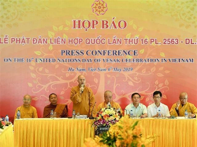 Thượng tọa Thích Đức Thiện, Tổng Thư ký Giáo hội Phật giáo Việt Nam cho biết: Đại lễ Vesak 2019