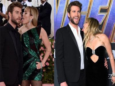 Sở thích mới của Miley Cyrus: Liếm mặt Liam mọi nơi, kể cả tại Met Gala 2019 không tha vì một lý do
