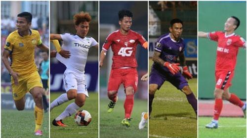 Đội hình tiêu biểu vòng 8 V.League 2019: Vinh danh nội binh