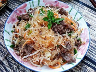 Cách làm miến xào thịt bò cả nhà ăn no lại chẳng sợ thừa cân