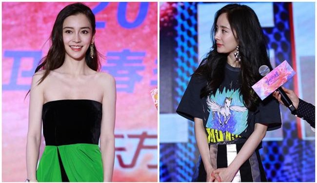 Angelababy đọ sắc bên Dương Mịch