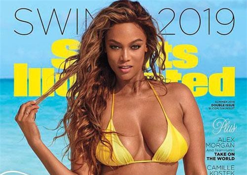 Tyra Banks là gương mặt trang bìa tạp chí áo tắm Sports Illustrated