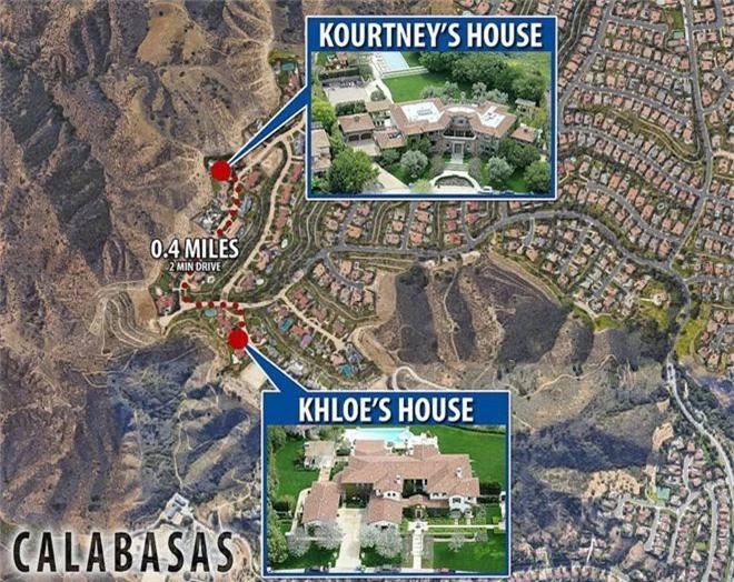 Choáng với độ giàu có nhà Kardashian: Thầu hẳn 1 khu đất khổng lồ để xây 6 chiếc biệt thự cho gần chị gần em - Ảnh 11.
