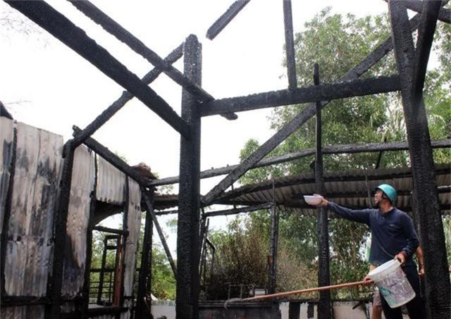 Hỏa hoạn thiêu rụi ngôi chùa 56 tuổi ở Phú Yên - 5