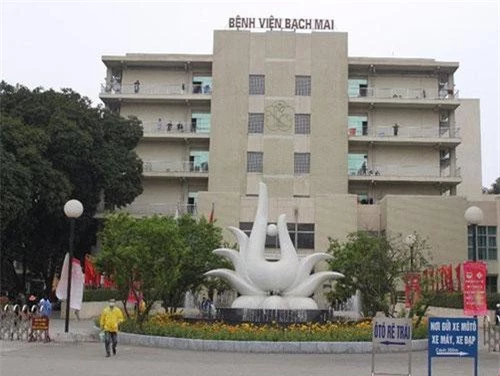 Bệnh viện Bạch Mai.