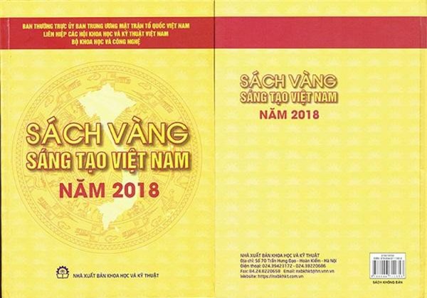 Giới thiệu cá nhân, tập thể đạt giải thưởng quốc tế 2018 để công bố trong Sách vàng Sáng tạo Việt Nam 2019