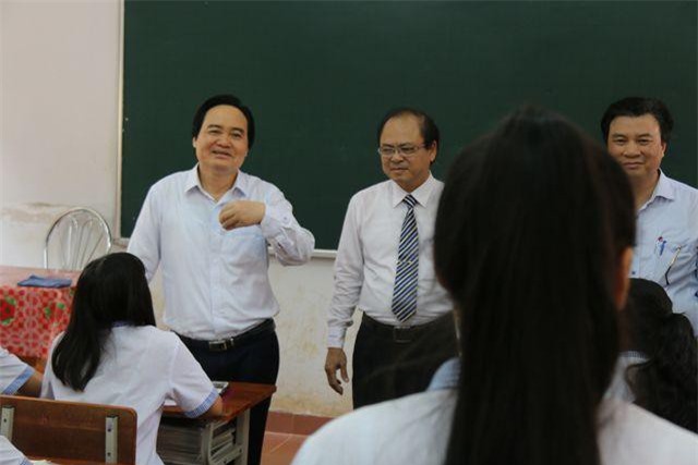 Bộ trưởng Bộ GD-ĐT động viên học sinh trước thềm kỳ thi THPT quốc gia 2019