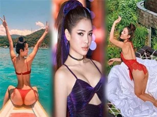 Được xem là người soán danh xưng "nữ hoàng bikini" của Ngọc Trinh, Phương Trinh Jolie nói gì?