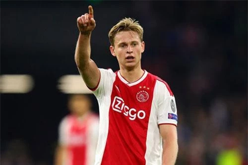 Tiền vệ: Frenkie de Jong (Ajax Amsterdam).