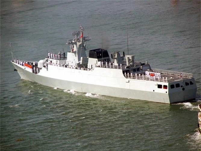 Sức mạnh lớp tàu hộ vệ Trung Quốc đóng 100 chiếc - Hình 2 Suc manh lop tau ho ve Trung Quoc dong 100 chiec-Hinh-2