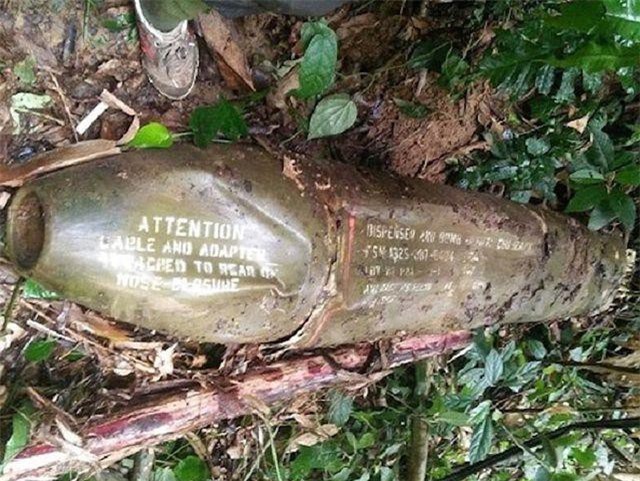 Nghệ An: Liên tiếp phát hiện bom khủng chưa phát nổ