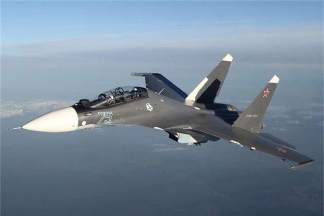 Máy bay chiến đấu Su-30SM của Nga.