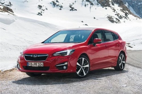 7. Subaru Impreza (giá khởi điểm: 18.595 USD).