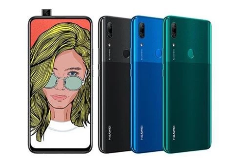 Huawei P Smart Z có 3 màu đen, xanh ngọc lục bảo và xanh sapphire. Tại châu Âu, máy có giá 279 euro (tương đương 7,29 triệu đồng), lên kệ trong tháng 5 này.