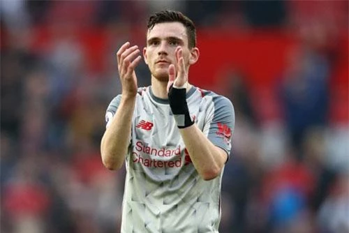 Hậu vệ trái: Andrew Robertson (Liverpool).