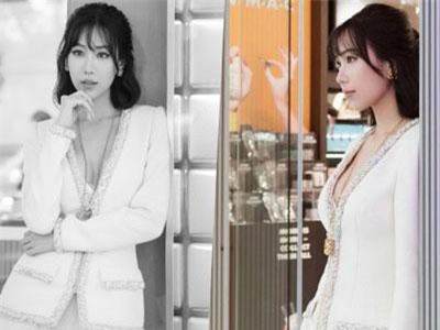 Min "gây thương nhớ" khi hờ hững khoe khéo vòng một đầy đặn cùng nhan sắc khó rời mắt