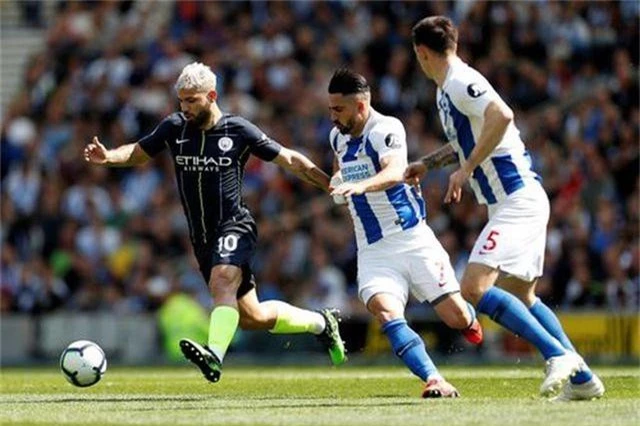 Brighton 1-4 Man City: Thầy trò Guardiola vô địch Premier League - 6