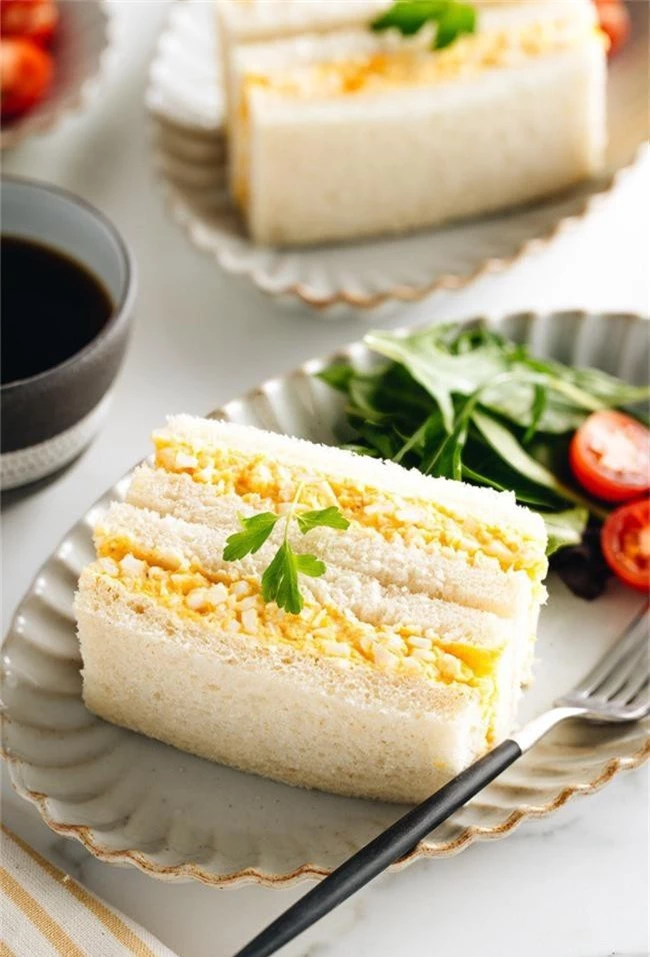 Cuối tuần làm sandwich trứng vừa ngon vừa đẹp mời cả nhà ăn sáng - Ảnh 6.